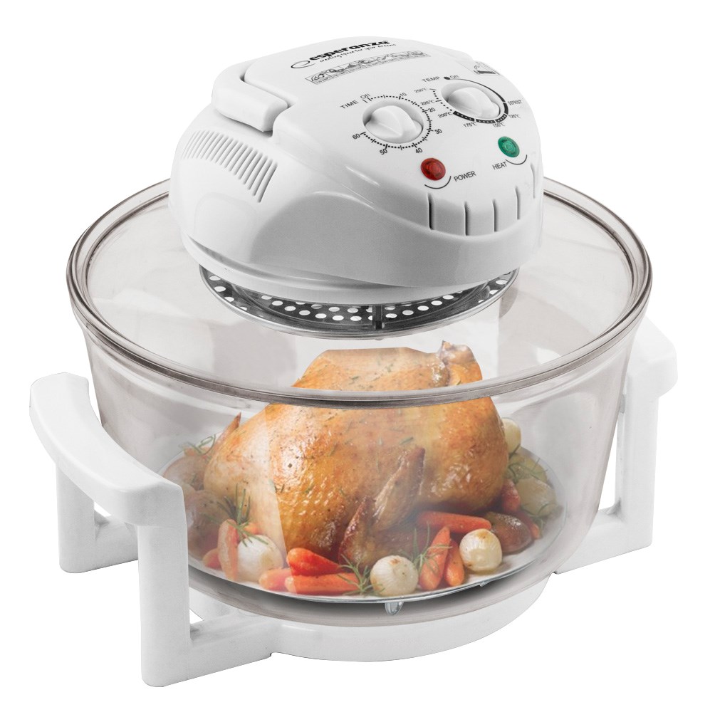 Esperanza EKO003 Kombinationshalogen 12 L 1400 W Transparent. Vit