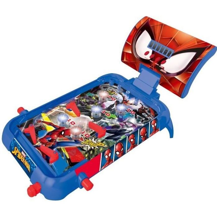 Spider-Man Elektroniskt Flipperspel - LEXIBOOK - Ljus- och Ljudeffekter