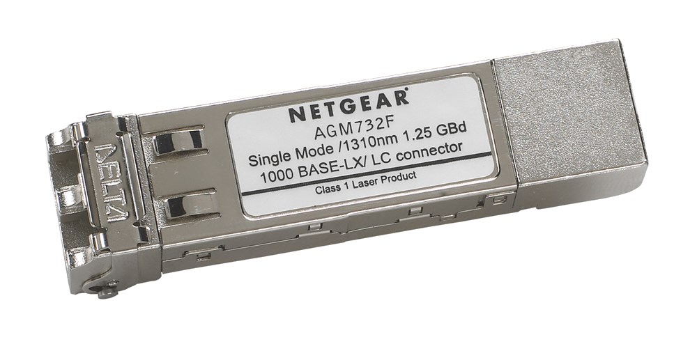Transceiver Module Netgear NETGEAR Fibre Gigabit 1000Base-LX (LC) SFP GBIC Module network ...