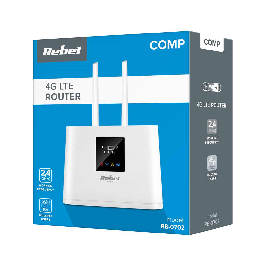 Imagestream Rebel Router Rebel RB-0702 wireless router Single-band (2.4 GHz) 3G 4G ...