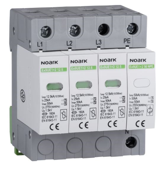103340 Surge Arresters Noark Ex9UE1 + 2 12.5 3PN 275 – Erksononline Store