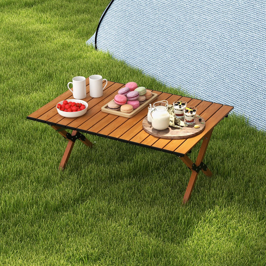 Promis Table PROMIS Tourist table, foldable, rollable – Erksononline Store