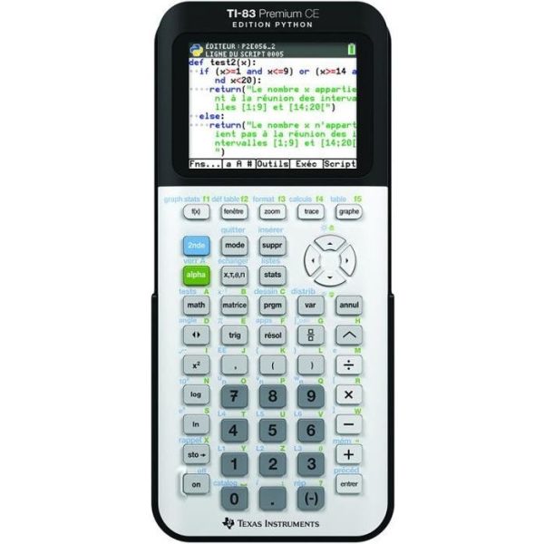 Texas Instruments TI-83 PREMIUM PYTHON Calculator – Erksononline Store