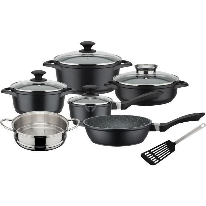 10-piece cookware set – GSW – GOURMET GRANIT – Cast aluminum ...