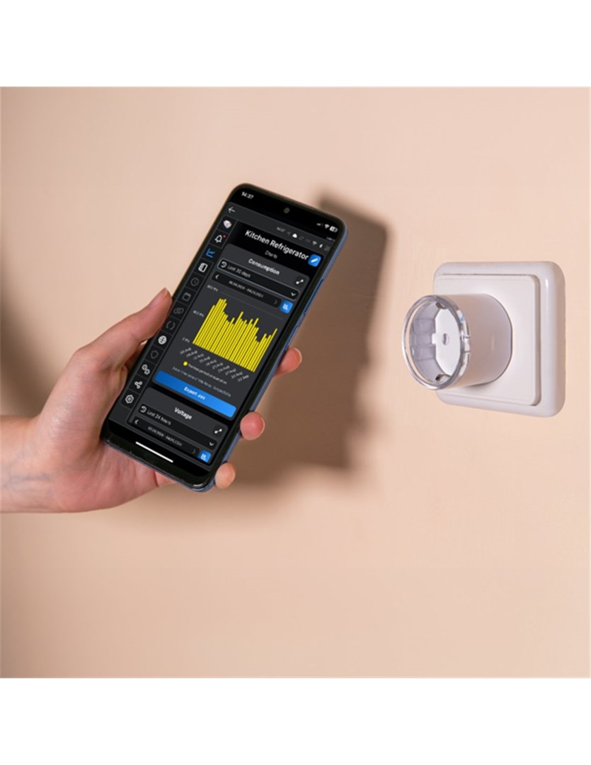 Inteligentne gniazdko WiFi z pomiarem energii Shelly Plug S MTR Gen3 ...